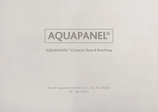 E2002600848 ROOFTOP AQUAPANEL cement board rooftop 1200X2400 Lastra FIBROCEMENTO sp.12.5 per coperture (bc=86.4mq) Art. 600848 Knauf