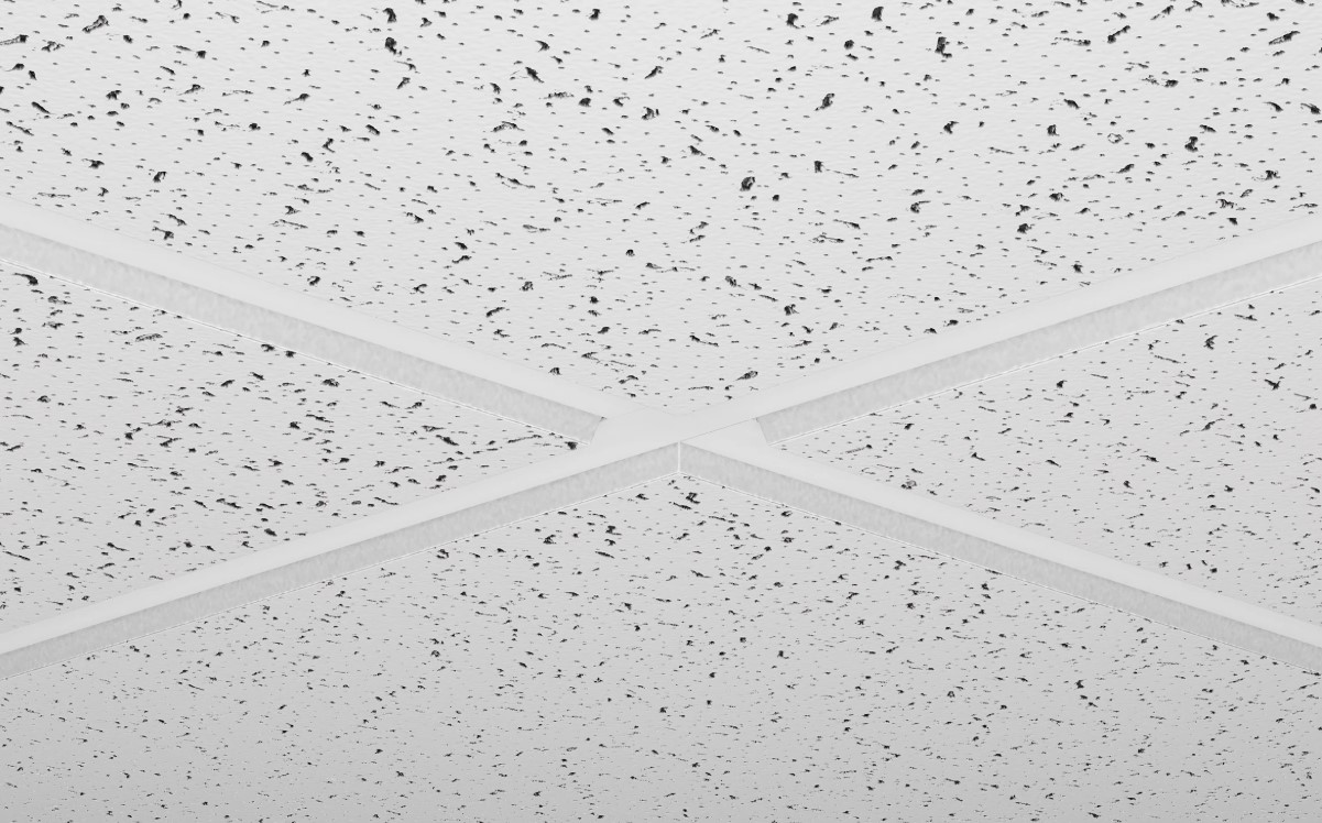 E2002713611 Pannello FEINFRESKO BOARD struttura a VISTA 600X600X15 mm bordo dritto x controsoffitto Cf=5.76MQ Art.713611 Knauf