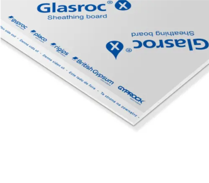 E3994000010 Gyproc lastra per esterno GLASROC 1200x2000 sp13 Art. 5200842044 armata su entrambe le facce con
tessuto Bc=120mq Saint ...