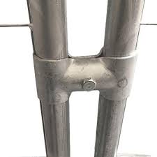 F3008MZRM MORSETTO ZINCATO PER RECINZIONE MOBILE per CANTIERE Art. MZRM Metalfil