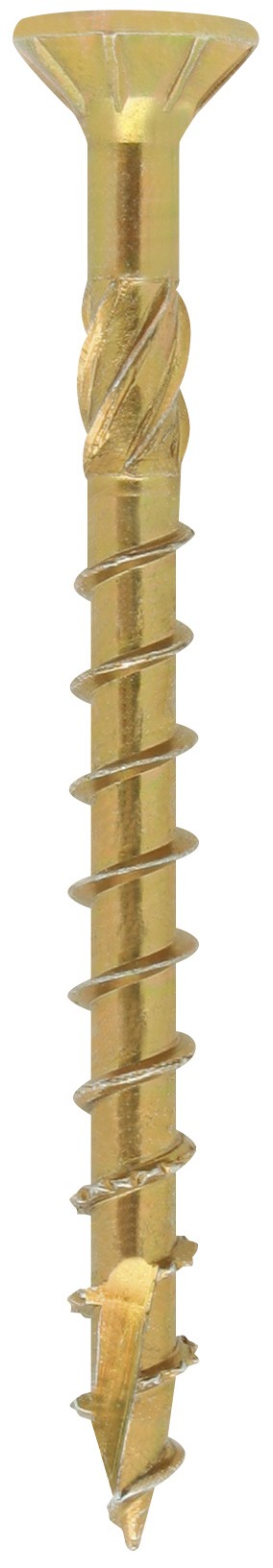 F3018100101 PVS VBU-PRO Vite TPS truciolare Zincata gialla, 4X80, cf=200pz Art. 07105D4008000 Friulsider