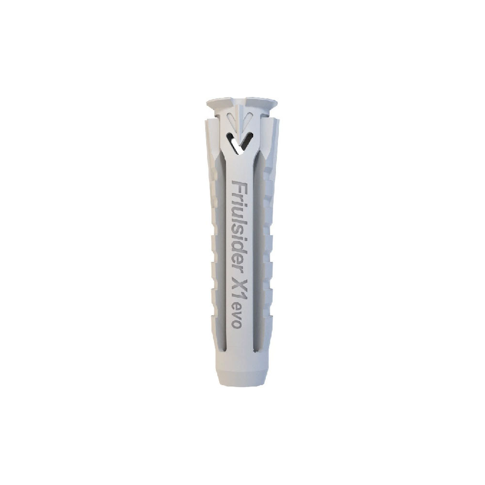 F3018TT805003 X1 6X30 TASSELLO in nylon e vite zincata bianca X1 1cf 100 pz silicone neutro Art. 60071b0603003 Friulsider