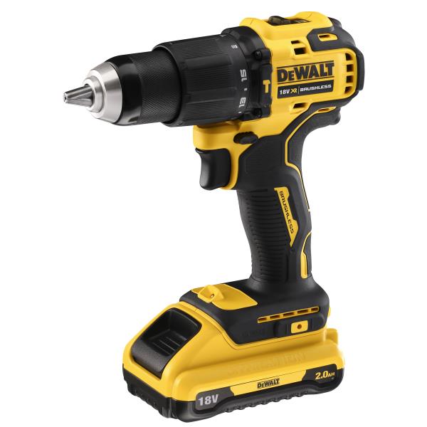 F3020D10008 PVS 18V XR Hammer Drill Driver (2Ah Kit) Art. DCD709D2T-QW Dewalt