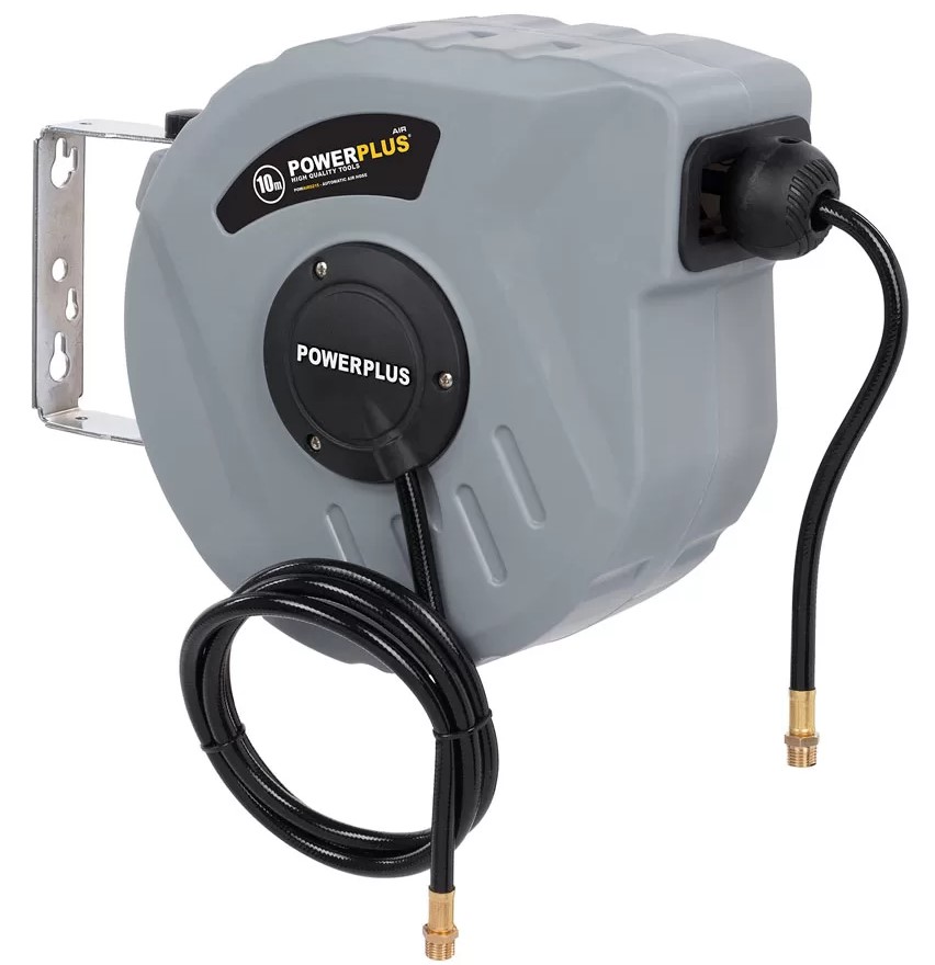 F3034POWAIR0215 AVVOLGITUBO AUTOMATICO 10m per compressore Art. POWAIR0215 Mistral