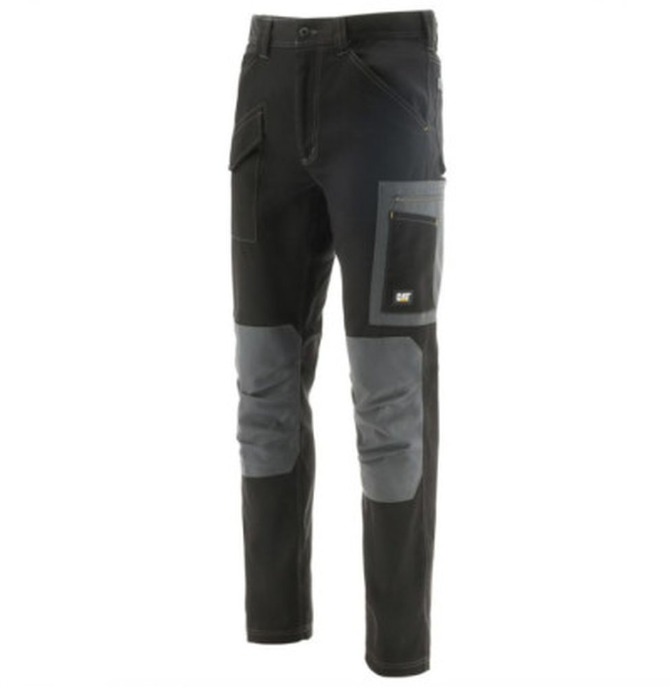 F3046600193 PVS PANTALONE CARGO STRETCH tg 32/32 1810083 colore NERO/GRIGIO Art. 600193 Cenigomma
