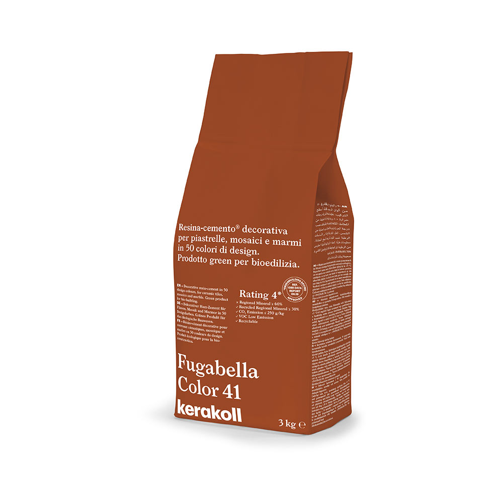 F3605ST41 STUCCO FUGABELLA COLOR colore 41/KK103 sacco da 3kg 1 cf=12 kg art.K0001B Kerakoll