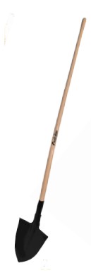 F3763140VPFPLEP VANGA a PUNTA forgiata manico in legno art. 140VPFPLEP Australian