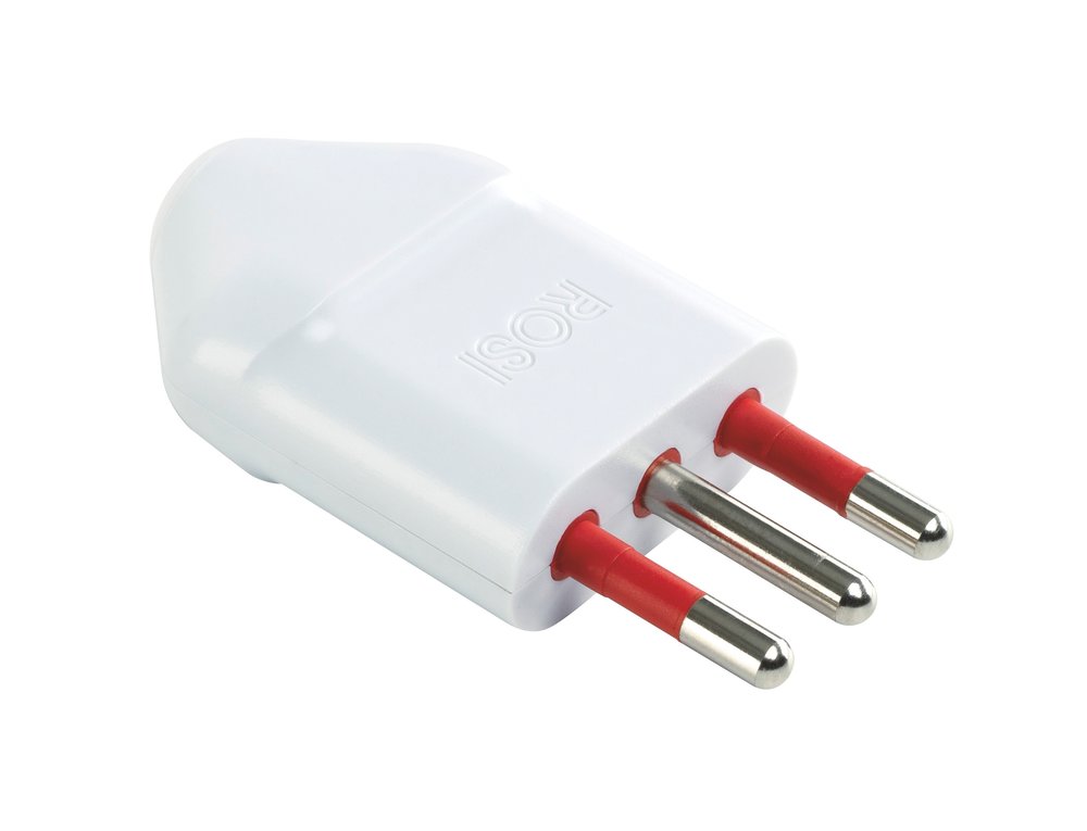 F3764100009 PVS SPINA MOBILE EMILIA SPECIALIST 2P+T 10A 250V S11 BIANCO Art. RS9701B Rosi