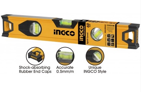 F3955HSL08050 INGCO Livella in alluminio cm 50 MOD HSL08050 art.500.612.00050 Franzinelli