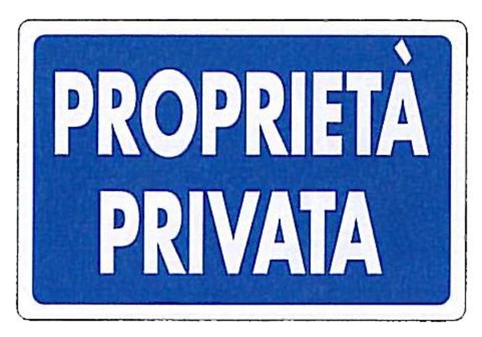 F39770096 PVS CARTELLI PROP.PRIV.PLAST.20X30 Art. 053304 Andrighetti
