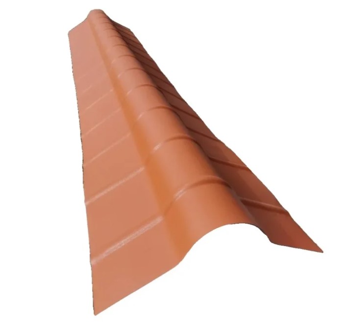 F400484094 COLMO POLIVALENTE TERRACOTTA per tetto SEMIGOFFRATO art.84094 Gutta