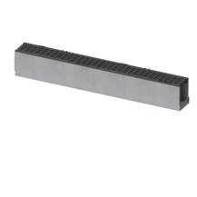 F3964SEL10GG CANALE SELFIE 100 STANDARD misura 125xH95x1000 mm GRIGLIA GHISA C250 canale in calcestruzzo BC=49PZ Art. SELFIE10GG F.ll...