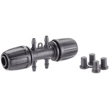 F39710138 PVS RACCORDO PER TUBO 16 MM - 4 USCITE DA 1/4