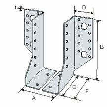F3018100194 PVS Coppia scarpa ancoraggio esterno, 30x138, cf=25pz Art. SDE340/30 Friulsider