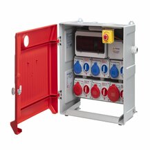 F3764100151 PVS QUADRO DA CANTIERE 1003000: 3 PRESE 16A 2P+T, 2 PRESE 16A 3P+T, 1 PRESA 32A 3P+N+T, INT MT E DIFF, 35KW Art1003102 R...