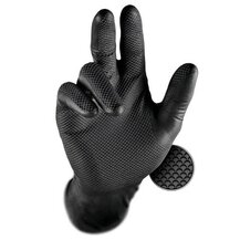 F3801100020 PVS GUANTO GRIPPAZ 240mm NERO (50pz) Taglia L Art. 246BK Industrial Starter