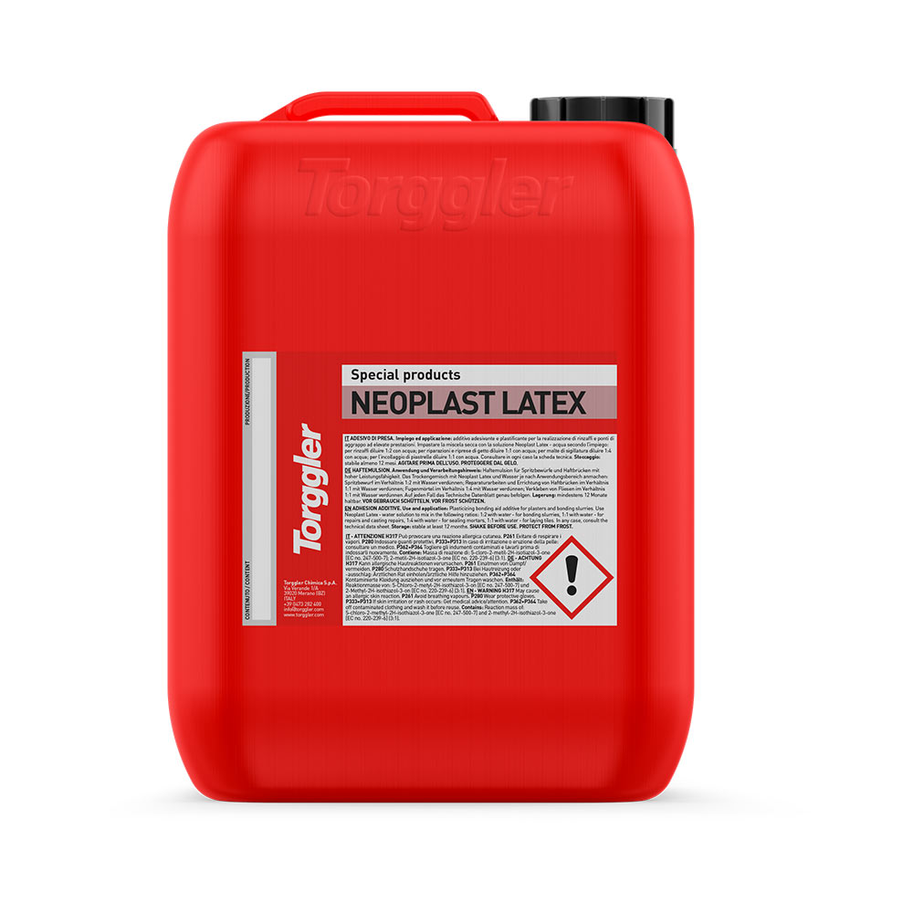 F30016100 Adesivo di presa NEOPLAST LATEX tanica da lt. 0,8 art.6097 Torggler
