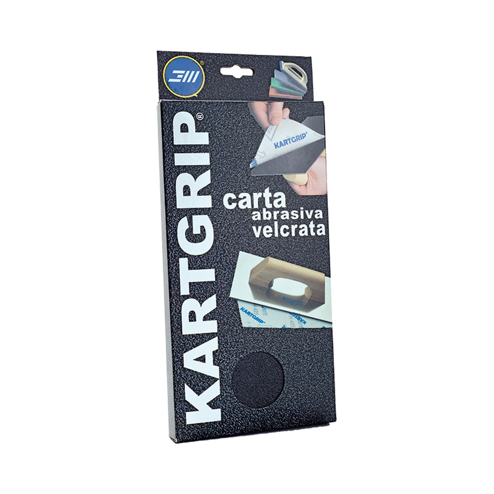 F301427052 Carta abrasiva KARTGRIP per frattazzo/frattone 280x140 gr 40 12 fogli art. 27052 3M
