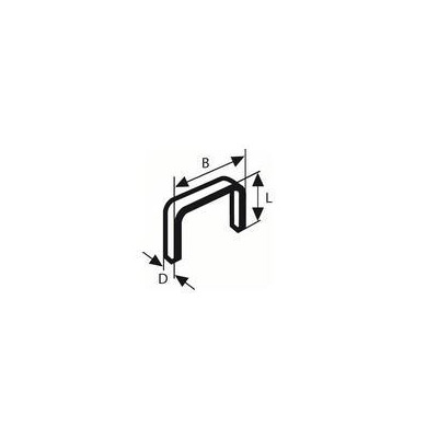 F3018HH735338 GRAFFE da 10 MM per graffatrice a martello manuale art.735338/HH10000712 Rothoblaas
