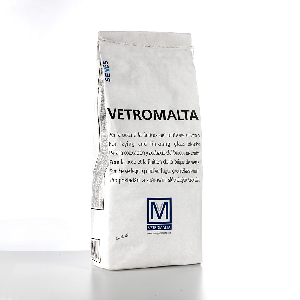 F3033000803011 VETROMALTA BIANCA per vetromattone/vetroarredo sacco da 25 kg art.702240 Seves
