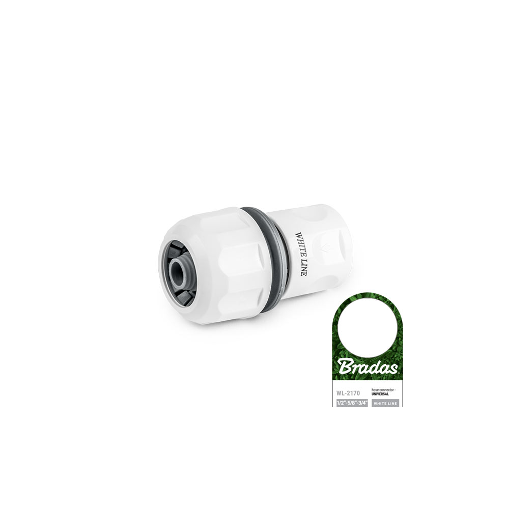 F304629474 Raccordo PORTAGOMMA/ CONNETTORE universale per TUBO IRRIGAZIONE acqua 1/2