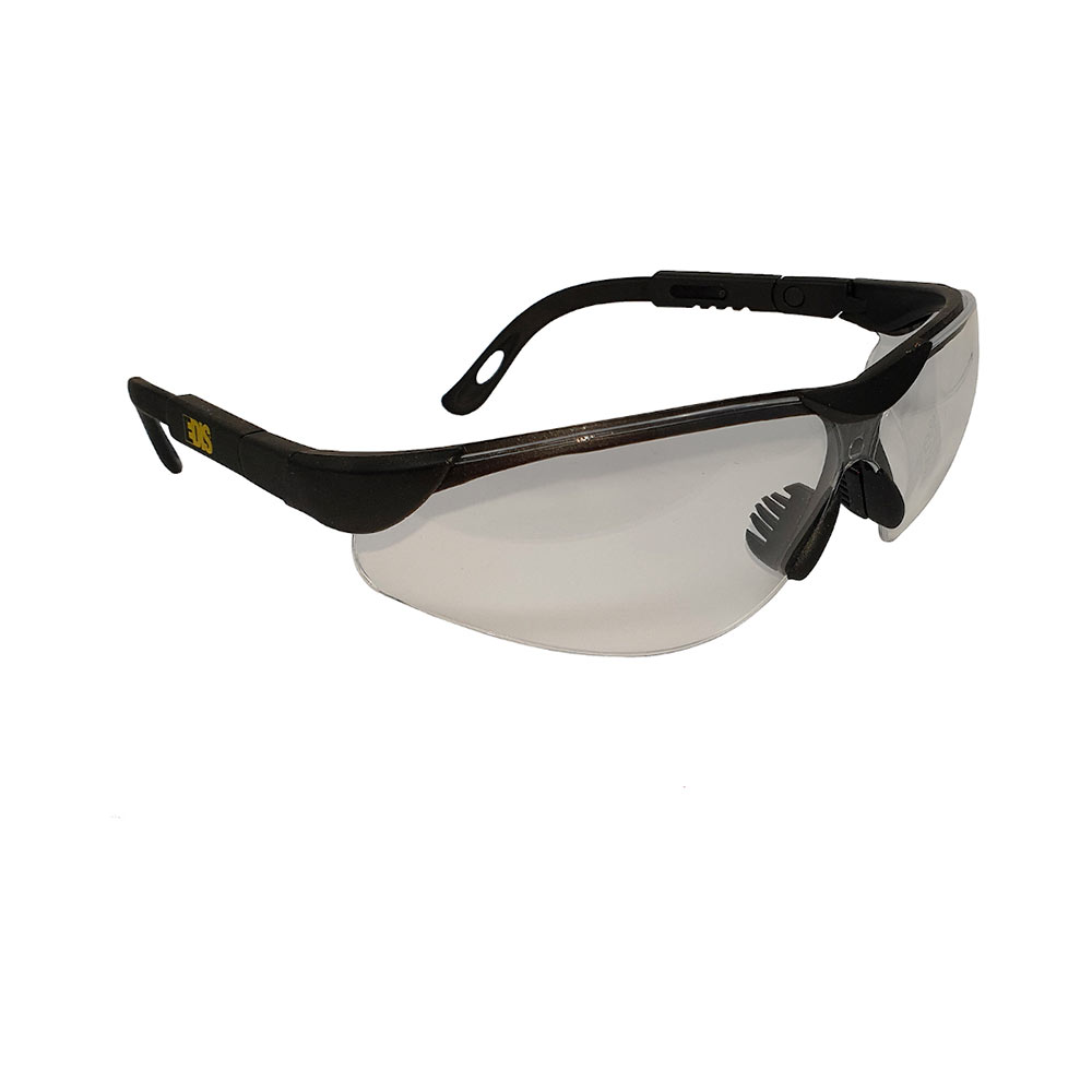 F304643029 OCCHIALI JAWA in nylon colore nero lenti trasparenti in policarbonato con cordino  Art. 43029 Cenigomma
