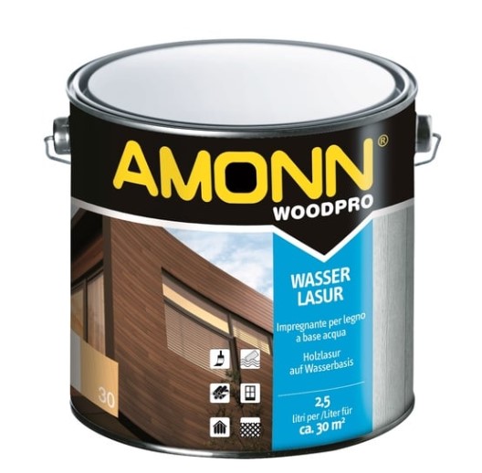 F3097304900035 Impregnante per legno INCOLORE 00 base ACQUA da litri 2.5 art.304900035 Amonn