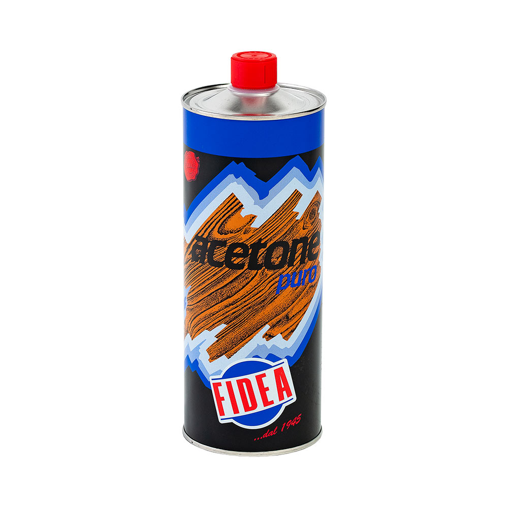 F3120100901 ACETONE PURO in confezione da 1 lt art.100901 Fidea