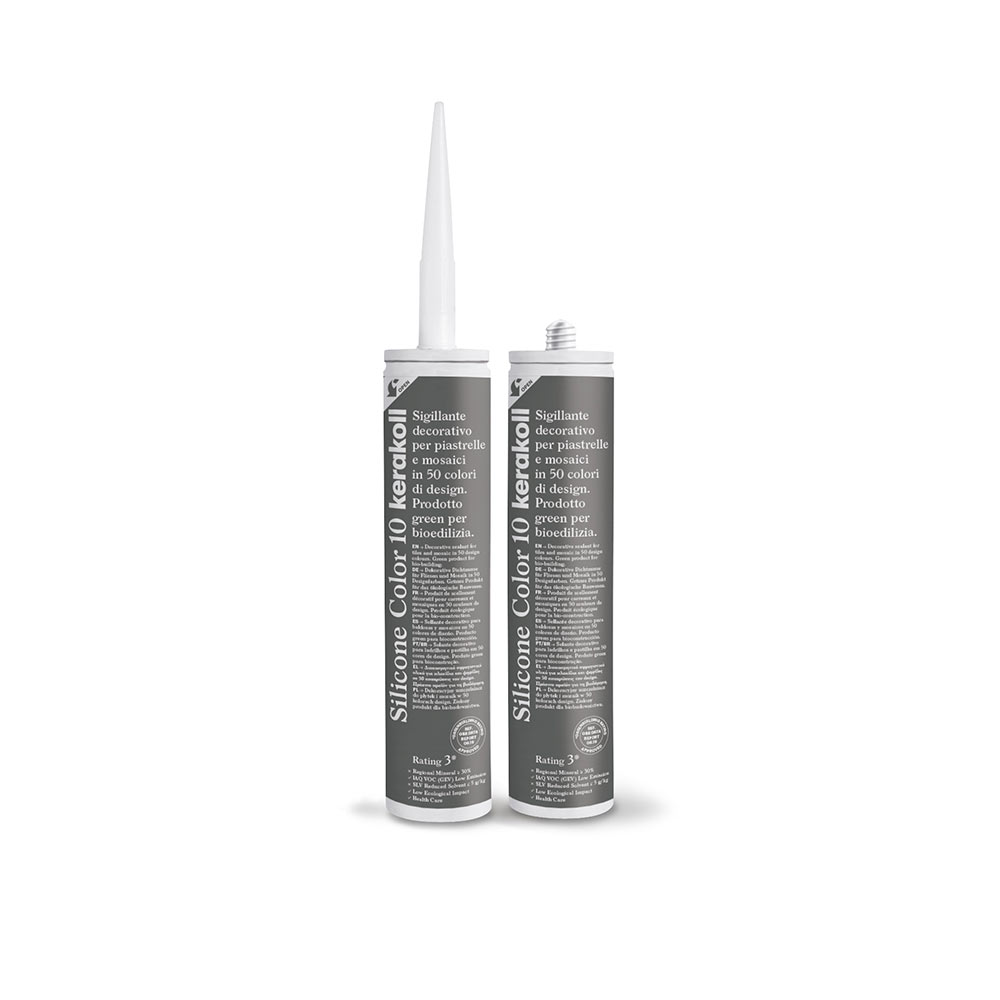F3605SIL10 SILICONE COLOR colore KK10/10 cartuccia da 310ml 1 cf = 12 pz art.K0000F Kerakoll