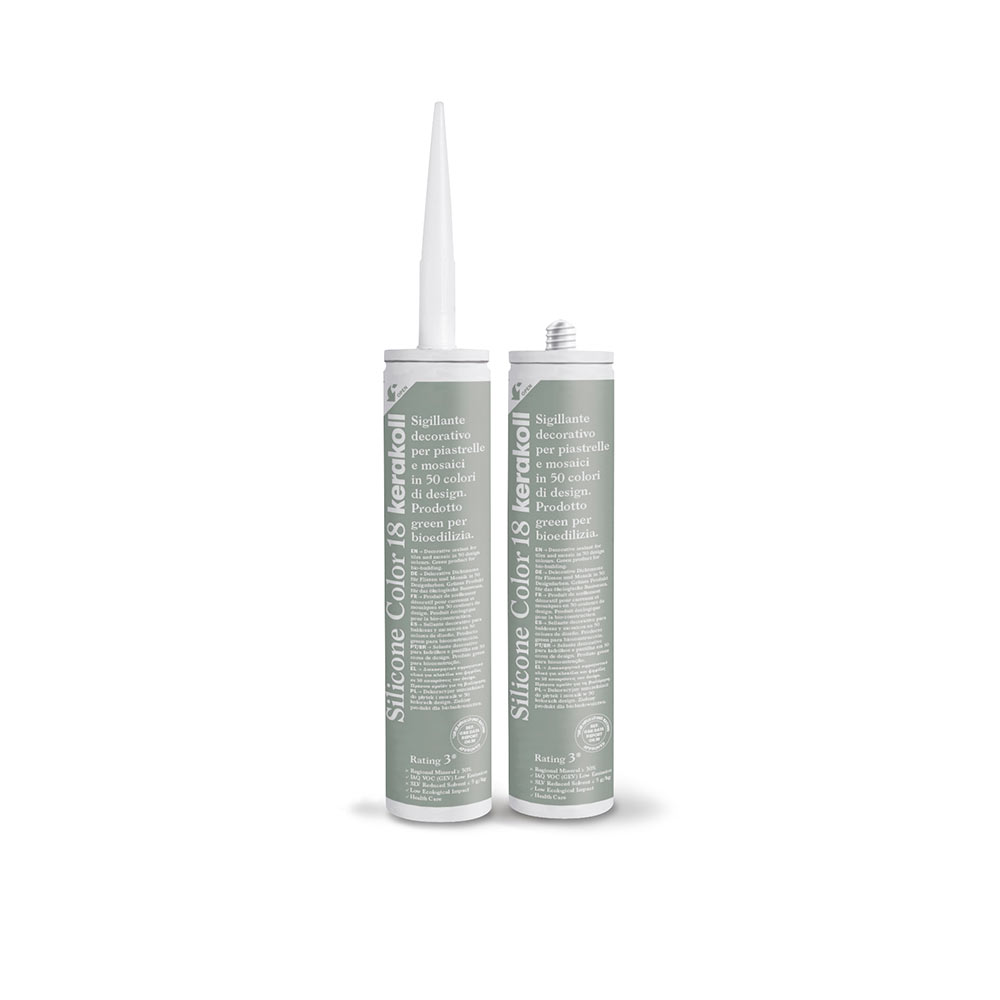 F3605SIL18 SILICONE COLOR colore KK47/18 cartuccia da 310ml 1 cf = 6 pz art. K0000N Kerakoll