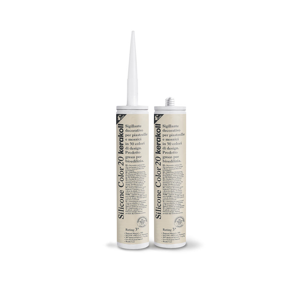 F3605SIL20 SILICONE COLOR colore KK76/20 cartuccia da 310ml 1 cf = 6 pz art. K0000W Kerakoll