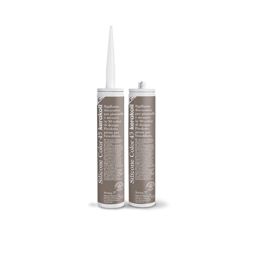 F3605SIL45 SILICONE COLOR colore KK157/45 cartuccia da 310ml 1 cf = 6 pz art. K0001F Kerakoll