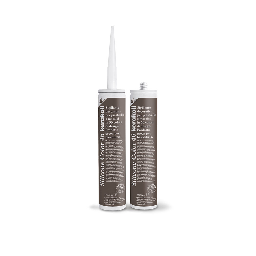 F3605SIL46 SILICONE COLOR colore KK158/46 cartuccia da 310ml 1 cf = 6 pz art. K0001G Kerakoll