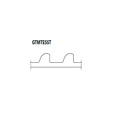 F362500110 GRIGLIA PARAPASSERO per TEGOLA TESI in LAMIERA STIRATA VERNICIATA 15/10 P.220 L.88 H.30 per tetto Art.GTMTESST Officine ...