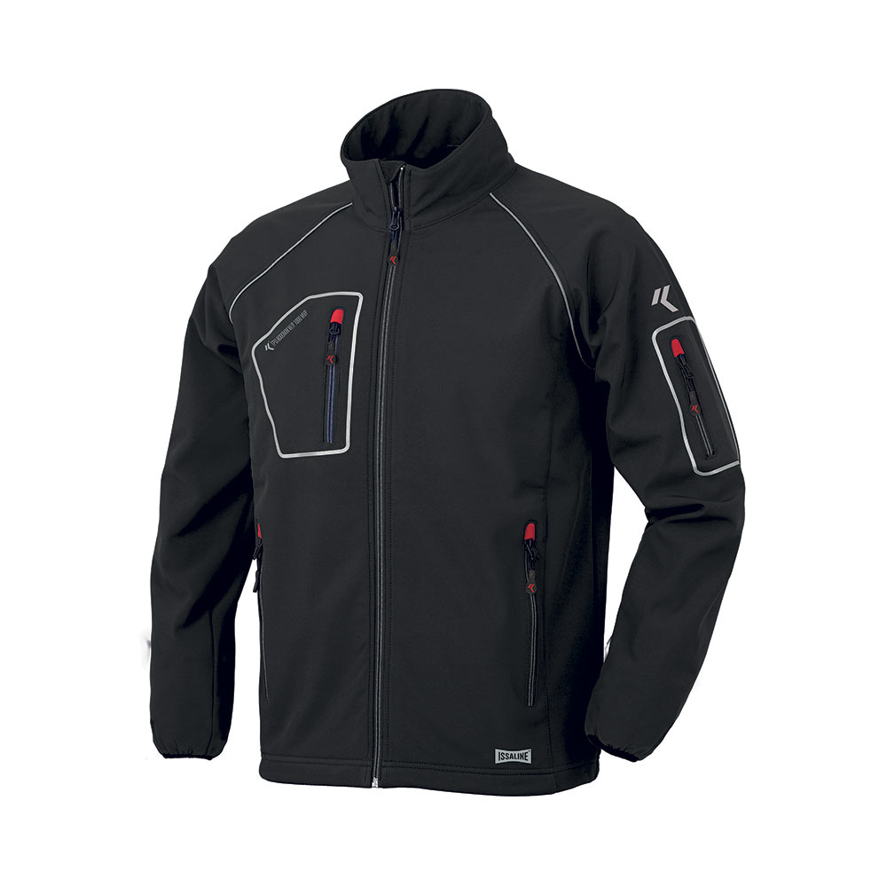 F38020019 GIUBBOTTO/giacca Just taglia XXL in SOFTSHELL colore nero art.04515N Industrial Starter