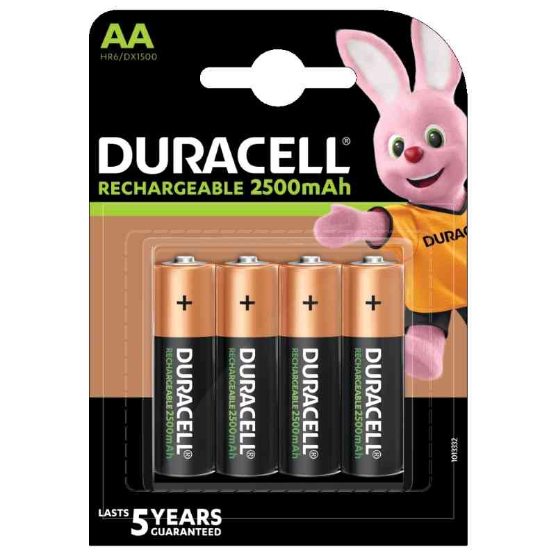 F39740006 PVS DURALOCK PRECARICATA STILO AA - BLISTER 4 PEZZI Art. DU75 Cfg
