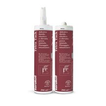F360550459 SILICONE TETRA TACK WHITE colore BIANCO adesivo ibrido elastico elevata presa iniziale cartuccia da 290ml art.50459 Kera...