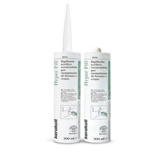 F360550471 SILICONE HYPER FILL WHITE colore BIANCO sigillante ACRILICO verniciabile cartuccia da 290ml art.50471 Kerakoll