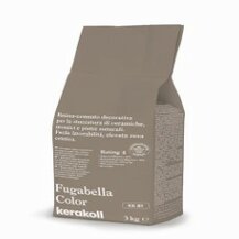 F3605KK81 STUCCO FUGABELLA COLOR colore KK81 sacco da 3kg 1 cf=24 kg art.K0000Y Kerakoll