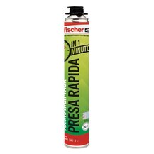 F363300571751 FISCHER SCHIUMA PRESA RAPIDA poliuretanica PISTOLA da 750 ml presa iniziale 60 secondi per fissaggio pannelli art.571751...