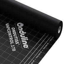 F3948808021 ONDUTISS VAPCONTROL 4S 170 TT 50X1.50 mt 2 BANDE ADESIVE telo/membrana FRENO VAPORE per tetto (= wt3) art.808021 Ondulin...