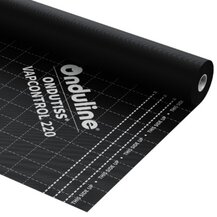 F3948818037 ONDUTISS VAPCONTROL 220 TT 50X1.50 mt 2 BANDE ADESIVE telo/membrana FRENO VAPORE per tetto (= wp220) art.818037 Onduline