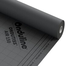 F3948AIR150TT ONDUTISS AIR 150 TT 50X1.50 mt 2 BANDE ADESIVE Telo/membrana traspirante per tetto (=p150 - p.strong) art.818004 Ondulin...