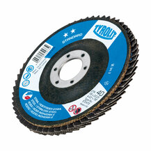 F3036DL1180 Disco LAMELLARE 115x22,2 grana 60 per smerigliatrice srt.454393 Tyrolit