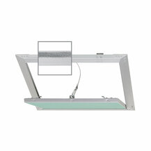 E20030500 BOTOLA CON ANTA DORIKA per controsoffitto/controparete cartongesso mm.300X300 art.NAMCP04022BD Akifix