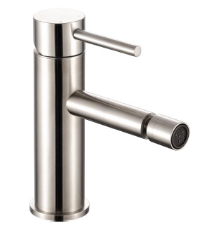 E3951ARK102 MISCELATORE BIDET in ACCIAIO serie TEKNO con PILETTA CLICK CLACK 1