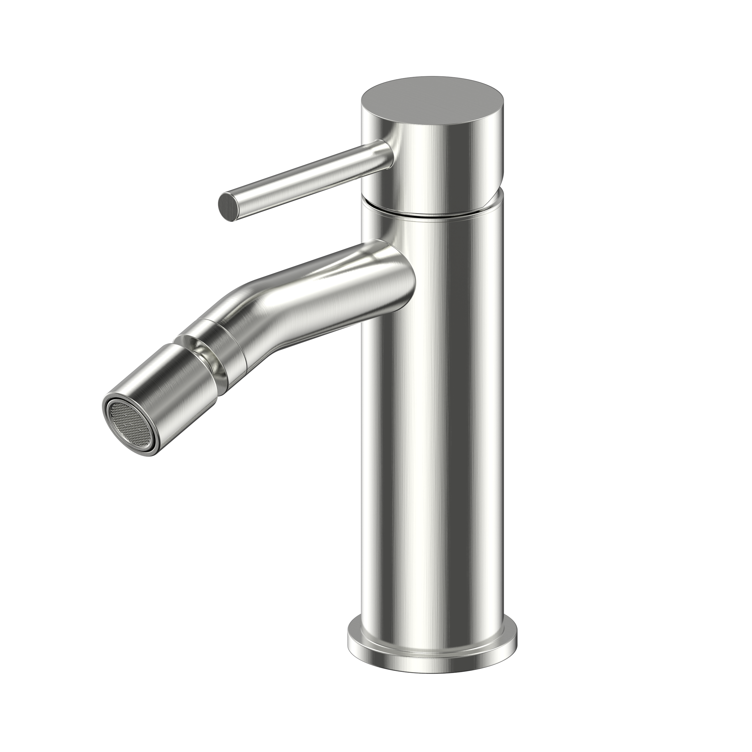 E3951ARK102 MISCELATORE BIDET in ACCIAIO serie TEKNO con PILETTA CLICK CLACK 1