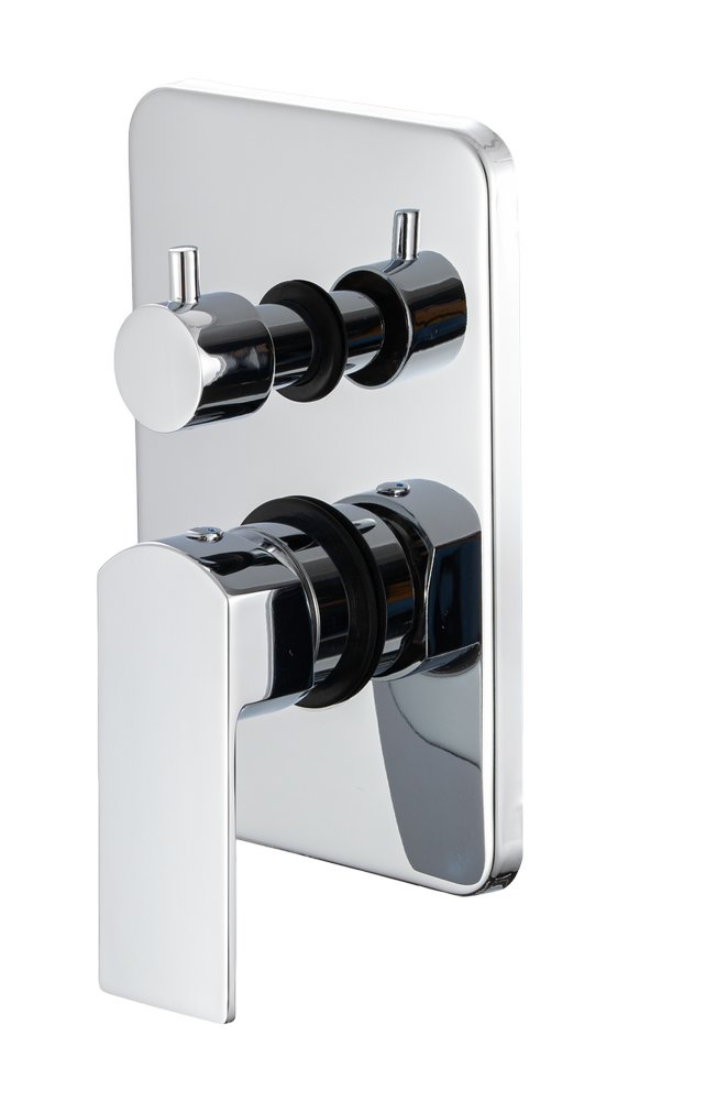 E3951ARK204 MISCELATORE DOCCIA INCASSO serie HITO ottone cromato 2 VIE IN SCATOLA Art. ARK204 rubinetteria Arkitea