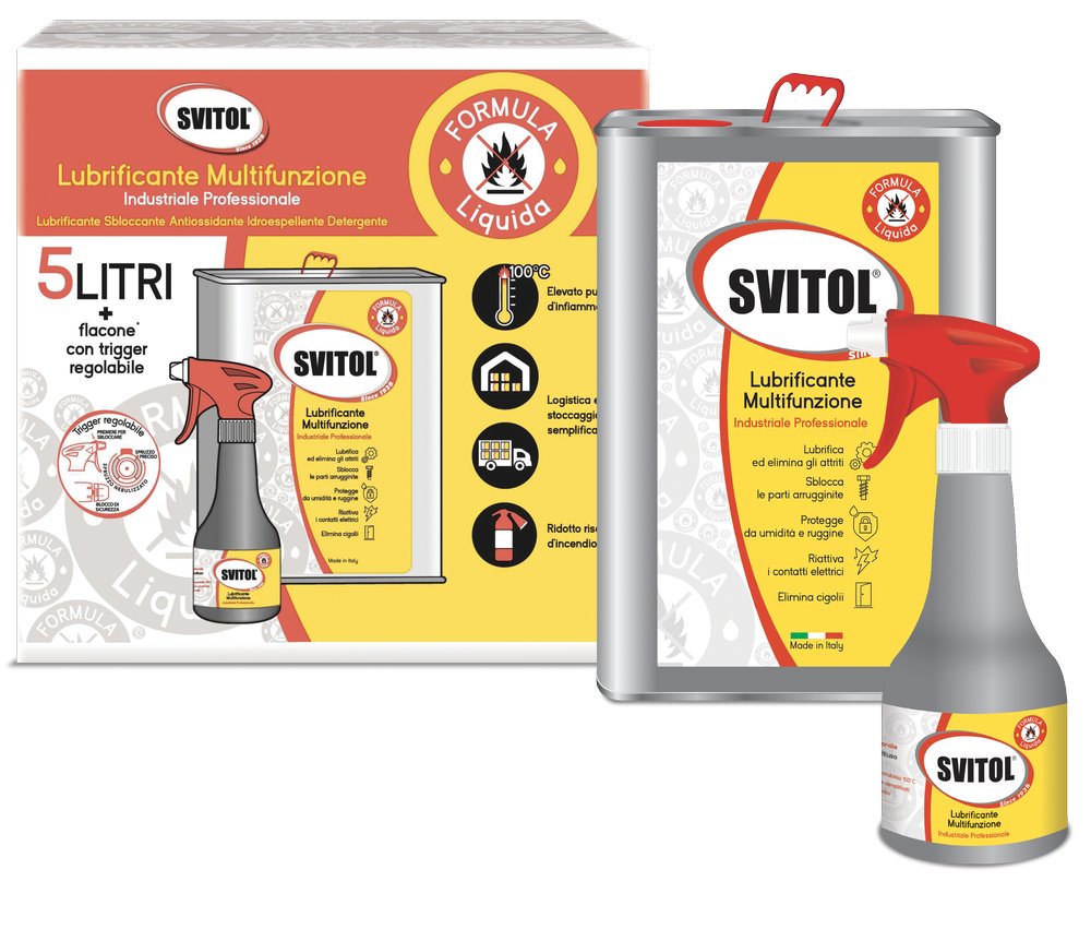 F300310019 PVS SVITOL CARTONE LATTA 5L FORMULA LIQUIDA L 5 Art. 4275 Arexons