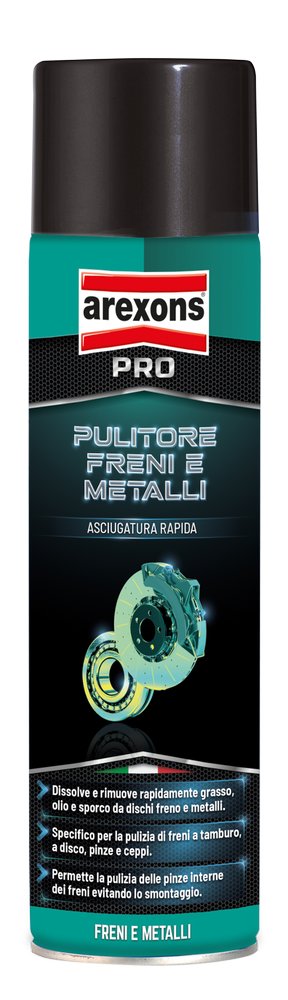 F300310060 PVS PULITORE FRENI E METALLI ML 500 Art. 8163 Arexons